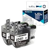 LCL LC411 ブラザー インク ブラック 大容量 brother インク lc411 インクカートリッジ LC411BK DCP-J526N DCP-J914N DCP-J926N MFC-J904N MFC-J739DN MFC-J939DN DCP-J1800N 対応 LC411BK-2PK 互換インク