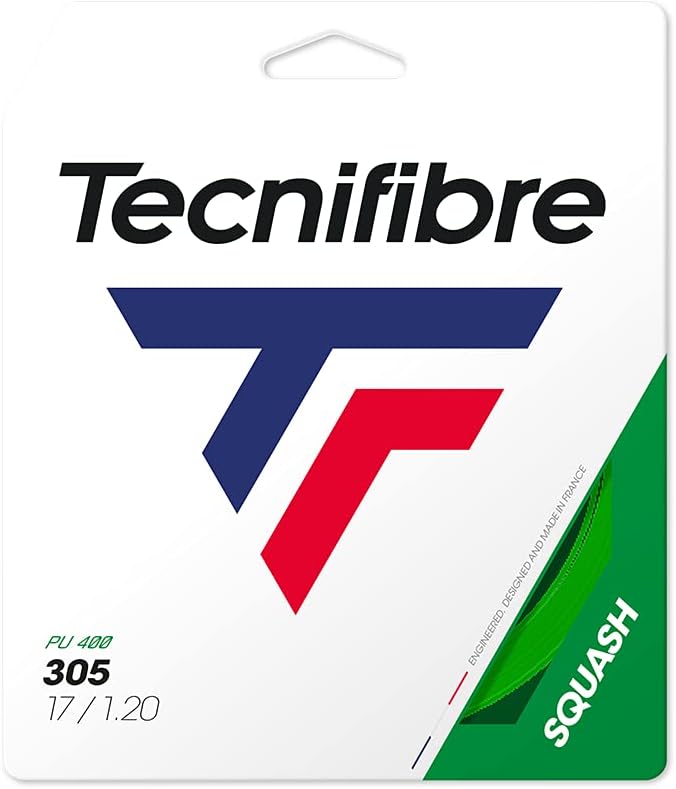 テクニファイバー(Tecnifibre) スカッシュ用ストリング、ゲージ1.20mm CLASSIC LINE 305 1.20 TF 120 緑