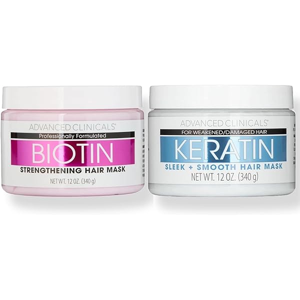 Amazon | 【日本公式】 Advanced Clinicals ビオチン ヘアマスク ヘア