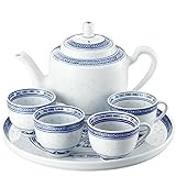景徳鎮　中華食器　ホタル　陶器　6斗　大茶具　　[ティーセット・茶器・中国茶]