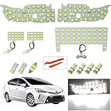 TORIBIO 車内灯 と互換性がありま トヨタ プリウスα アルファ40系 専用LEDルームランプセット 平成23年5月～ ZVW40系