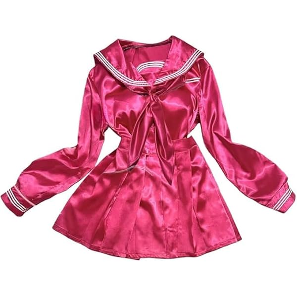 Amazon.co.jp: [BUYHES] 【超とろとろ☆超光沢サテンフリルナース服