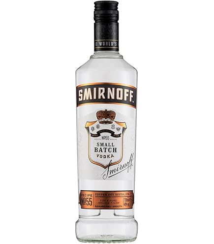 Amazon.co.jp: スミノフ ウォッカ ブルー 50％ 750ml 正規品 箱なし
