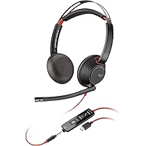 Plantronics Blackwire8225 ヘッドセット USB-C＆A Amazon.com: Poly - Blackwire 8225 Wired Headset with Boom