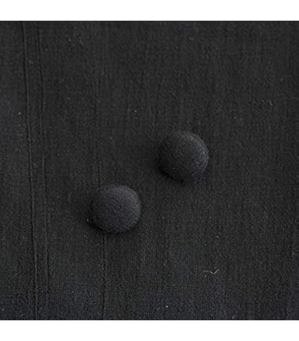 Amazon | くるみボタン 黒 12mmx10個セット | ボタン 通販