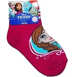 Disney ディズニープリンセス アナと雪の女王 パープルアナなりきりソックス (8-10（14.6-16.5cm）) [並行輸入品]