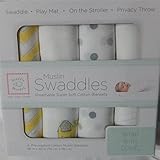 スワドルデザインズ (SwaddleDesigns) おくるみ モスリン 4枚セット(らくだ)