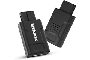 zmart Bitfunx ミニ 720P 1080P HDMI アダプター 4:3/16:9 自動 S-ビ??デオコンポジット N64 SNES SFC NGC ゲームコンソール用 HDMI変換アダプター ゲーム機HDMIコンバーター レトロゲーム