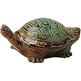 信楽焼　信楽BEST SELECTION　幸亀・8号（全高9.5cm×全幅23cm）