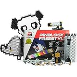 Pinblock – クリエイティブスマートBuilding Set forボーイズ、ガールズ、フリースタイル – メタリックwith 1000酷使と回転ブロック