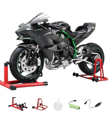 Amazon.co.jp: ミニバイク玩具 1:6 カワサキ Ninja H2R 合金メタルダイ