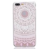 iPhone 8 Plus ケース カバー, UNEXTATI 高品質 TPU 超薄型 柔軟 保護カバー ケース 液晶保護 脱着簡単 耐衝撃 軽量 Apple iPhone7 Plus 用 ケース C