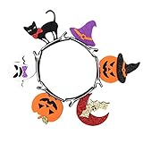 Liebeye 6本の子供の赤ちゃんハロウィーンのヘアクリップパンプキン/バット/ゴースト髪の毛の女の子のヘアアクセサリーヘアピン