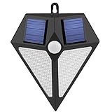 LED Solar Light Outdoor Angozo LED Solar Motion Sensor Light Wall Lights Weatherproof for Garden Pat