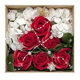 ミレニアムアート フレグランス&デコ ボックスL クリスマス レッド 1個入り FDC01I