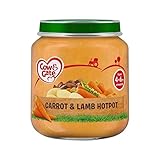ステージ1瓶ニンジン＆子羊鍋125グラム (Cow & Gate) (x 2) - Cow & Gate Stage 1 Jar Carrot & Lamb Hotpot 125g (Pack of 