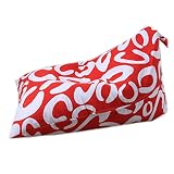 kanzd新しい子供Stuffed Animal Plush ToyストレージBeanバッグソフトポーチストライプファブリック椅子Largeバッグ Regular Kanzd