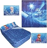 Frozen Let It Go Full/Queen Comforter & Full Sheet Set [並行輸入品]