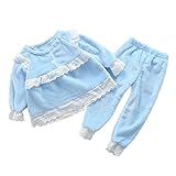 Pojour ベビー服 女の子パジャマ 可愛いフワフワパジャマ 子供服 防寒服 春秋用 ジャケット おしゃれ 暖かい ベビールームウェア カジュアル