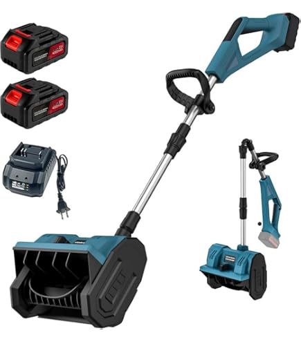 Amazon.co.jp: 電動除雪機 18V充電式 除雪スコップ 手持ち式 除雪器具