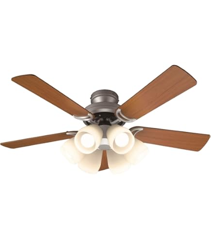 Amazon | オーデリック LEDシーリングファン(LED電球ミニクリプトン形