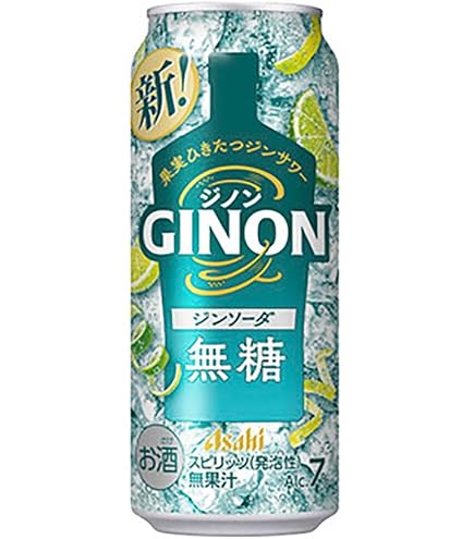 Amazon.co.jp: GINON(ジノン) レモン アサヒ チューハイ500ml×24本