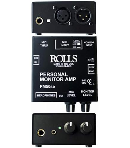 Amazon.co.jp: Rolls PM50s Personal Monitor Amplifier by rolls