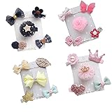 Oujyo 安全なヘアクリップ　ヘアピン　前髪クリップ　赤ちゃん　ベビー　キュート　女の子ヘアアクセサリー　髪飾り、可愛い　デザイ、カラフル　