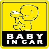 Baby on Board イエロー CA-012