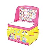 【おえかきができる おもちゃ箱】おえかき 収納 ボックス ラビット ピンク