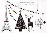 丸和貿易 ウォールステッカー S パリスノエル