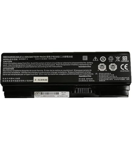 Amazon.co.jp: 互換用 MSI BTY-M47 8060mAh 61.25Wh部品MSI GS43VR 6RE