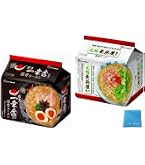 Amazon.co.jp: マルタイ 袋・一幸舎監修 豚骨ラーメン 5食 455g ×6個