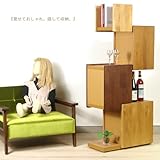 国産 日本製 タワーシェルフ 【OSLO オスロ 60タワーシェルフ tower shelf】 60サイズ 天然木 アルダー無垢 北欧風 自然塗装 ラック 棚