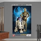 FATHEAD R2-D2 and C-3PO Mural Graphic Wall D?cor [並行輸入品]
