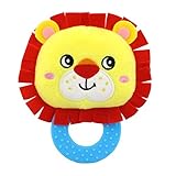 Baby Rattle Hand Bellおもちゃぬいぐるみフクロウ象ライオンMonkey Rattle人形ギフトfor Infants＠＠ライオン＠