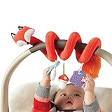 Manhattan Toy Travel + Comfort Fox Activity Spiral Baby Toy [並行輸入品]