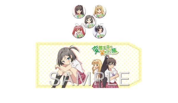 Amazon 変態王子と笑わない猫 フルカラーブックカバー 缶バッジセット 2種セット アニメ 萌えグッズ 通販
