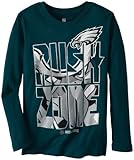NFL Philadelphia Eagles in Your Face長袖Tee Boys X-Large (18/20) グリーン