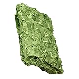 【ノーブランド品】新生児　3D　毛布　ブランケット　バラ　マット　ローズパタン　写真撮影　背景　小道具　全10色 - グリーン