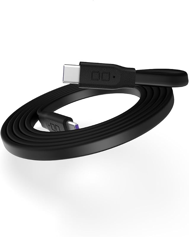 CIO フレックススパイラルケーブル 1m USB-C タイプC ケーブル 240W PD3.1 急速充電 480Mbps データ転送 USB Type-C to C ケーブル 形状記憶 iPhone 17 / 16 / 15 Macbook Pro/Air/iPad用/ノートパソコン Galaxy Google Pixel Android(ブラック)