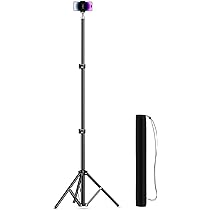Amazon | 【230cm 棒太め】三脚 スマホ 三脚 230cm 「炭素合金鋼製