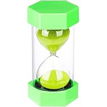 Amazon｜Vukayo 砂時計 カラフル 5分 10分 15分 20分 30分 45分 60分