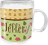 夏キャンプアクリル子供用マグ( Personalized )