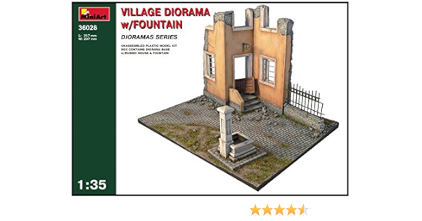 Amazon ミニアート 1 35 ジオラマベース28 村の噴水 Ma プラモデル プラモデル 通販