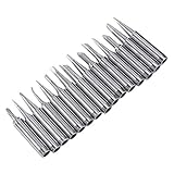 Akozonはんだ付け先端、15 / pcs 936,937,938,969はんだ付け用900M-T無鉛はんだチップセット