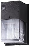 Lithonia Lighting TWS 50M 120 PE LPI M6 50-watt Metal Halide Wallpack with Photocell and Lamp, Bronz