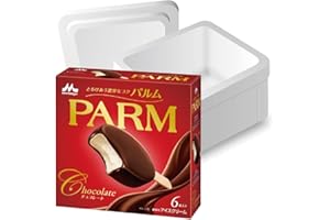 [冷凍] 森永乳業 PARM パルム チョコレート <1ケース（6箱入）> |【Amazon.co.jp限定】 ドライアイスを入れてお届けします | アイス バーアイス 箱買い