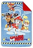 Paw Patrol Coral Plush Minky Toddler Blanket, Multi [並行輸入品]