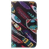 Zeebox Galaxy S5 手帳型 ケース カバー [生涯補償付き] 高品質 保護カバー カード収納 スタンド機能 マグネット式 Samsung Galaxy S5 対応 (マルチカラー)